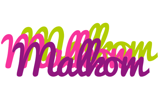 Malkom flowers logo