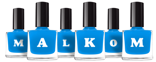 Malkom glossy logo