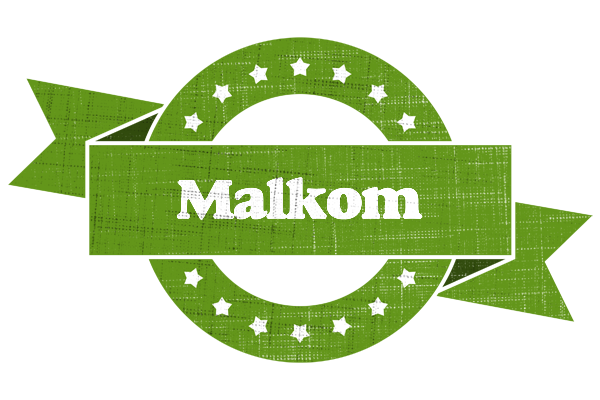Malkom natural logo