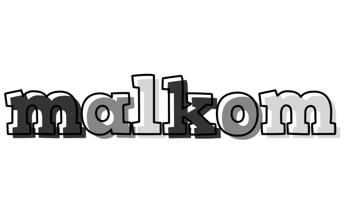 Malkom night logo