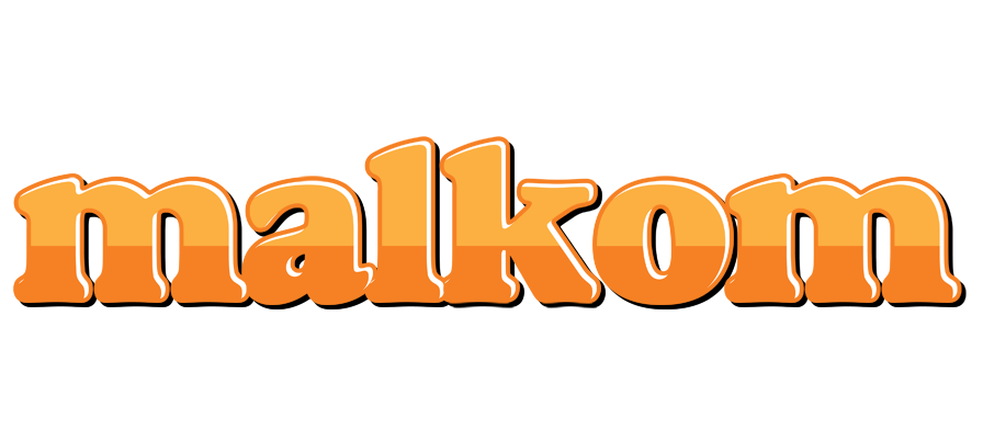 Malkom orange logo