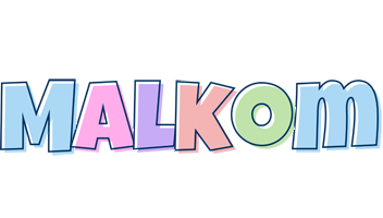 Malkom pastel logo