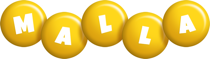 Malla candy-yellow logo