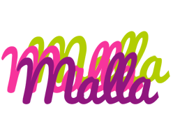 Malla flowers logo