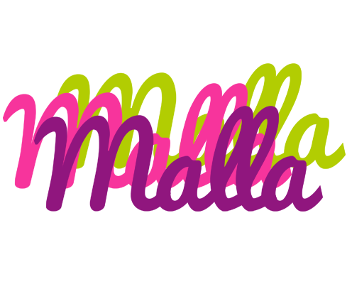 Malla flowers logo