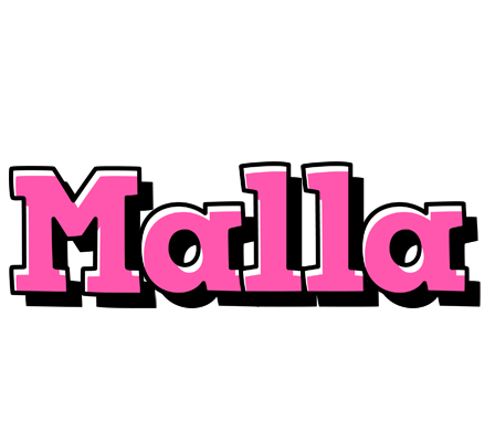 Malla girlish logo