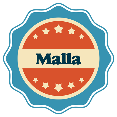 Malla labels logo