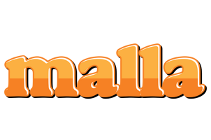 Malla orange logo