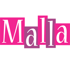 Malla whine logo