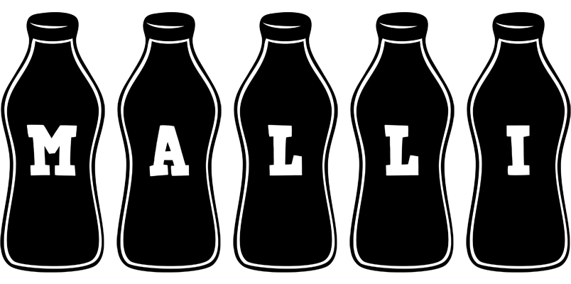 Malli bottle logo