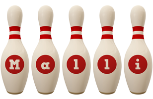 Malli bowling-pin logo