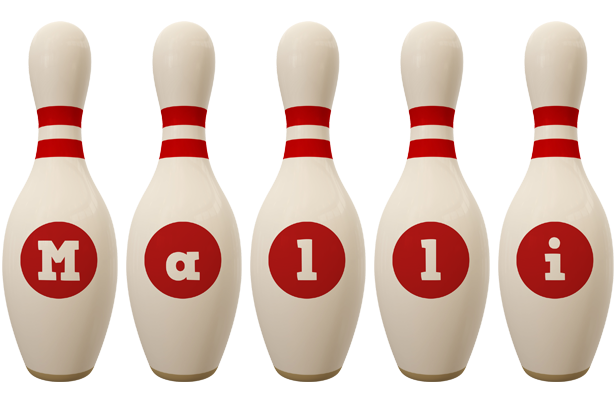Malli bowling-pin logo