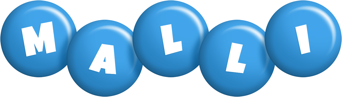 Malli candy-blue logo