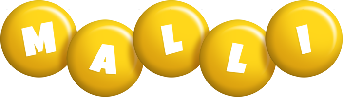 Malli candy-yellow logo