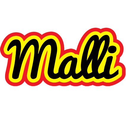 Malli flaming logo