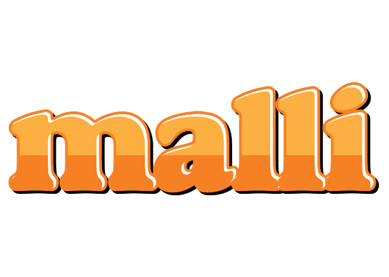 Malli orange logo