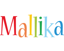 Mallika birthday logo