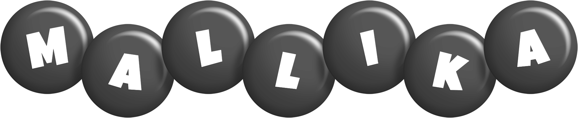 Mallika candy-black logo