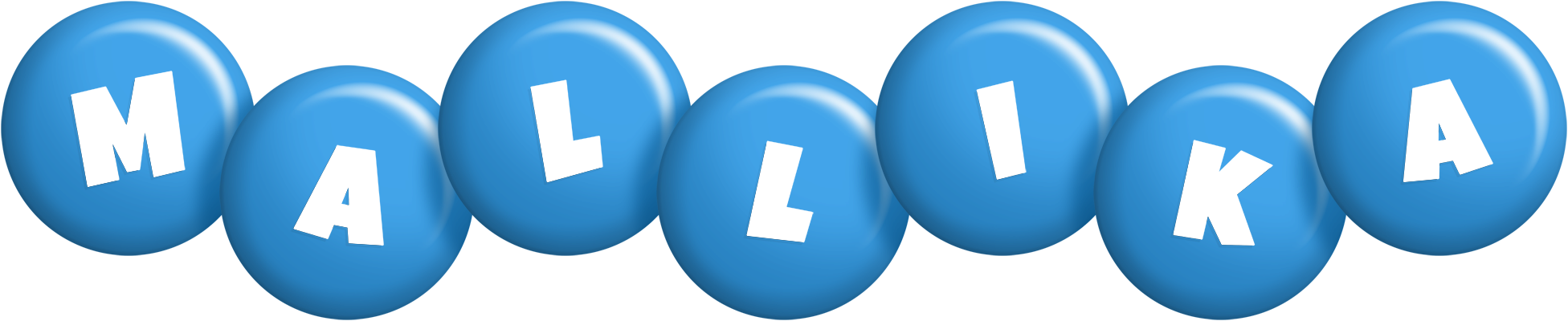 Mallika candy-blue logo