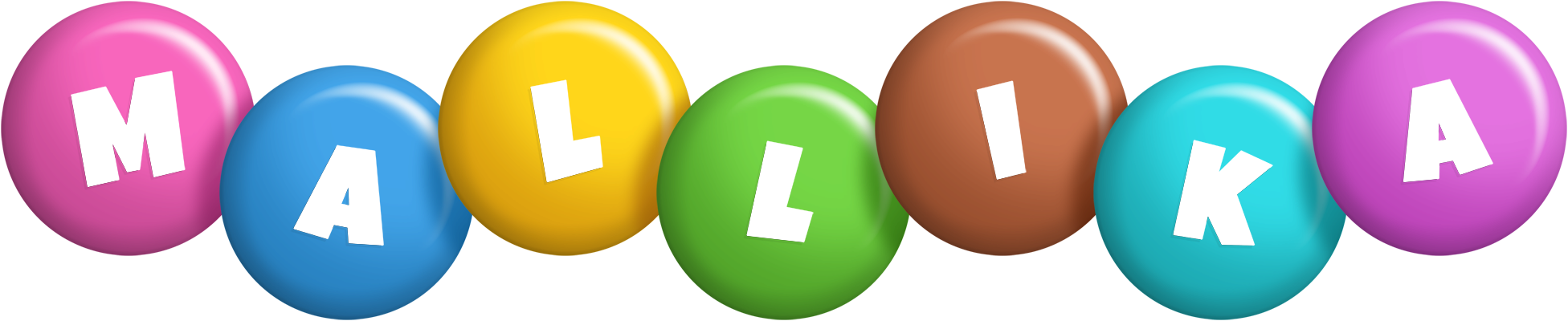 Mallika candy logo