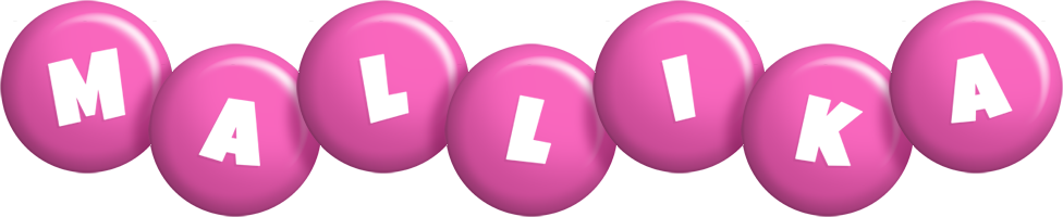 Mallika candy-pink logo
