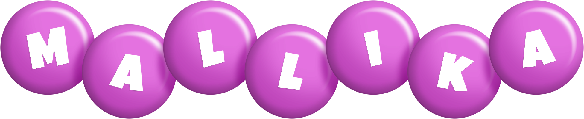 Mallika candy-purple logo