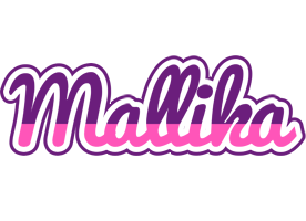 Mallika cheerful logo