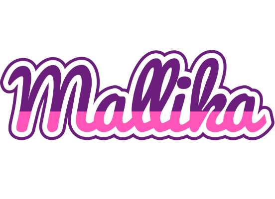 Mallika cheerful logo