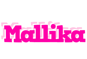 Mallika dancing logo