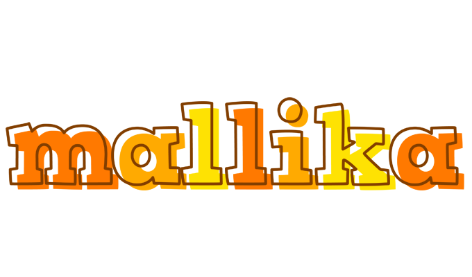 Mallika desert logo
