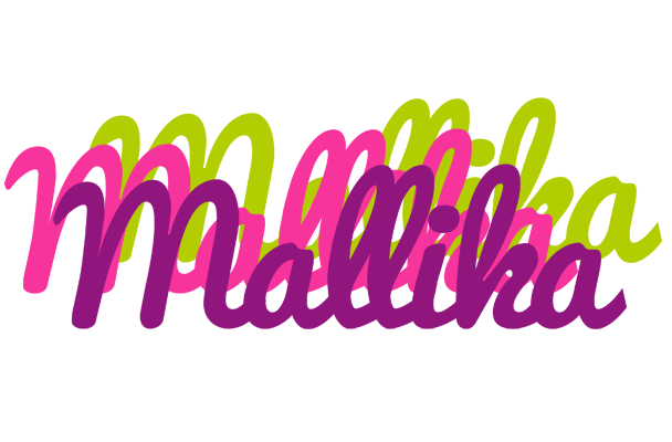Mallika flowers logo