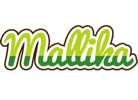 Mallika golfing logo