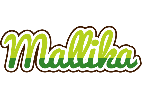 Mallika golfing logo