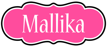 Mallika invitation logo