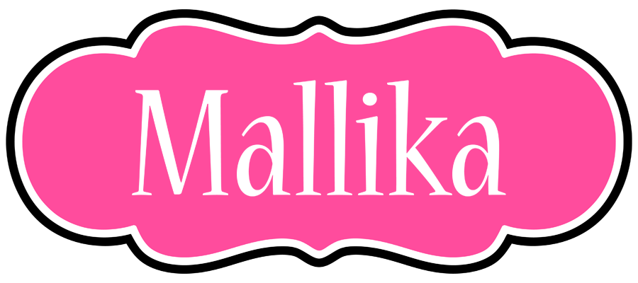 Mallika invitation logo