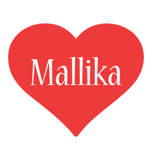 Mallika love logo