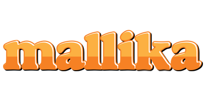 Mallika orange logo