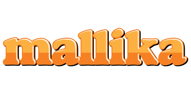 Mallika orange logo