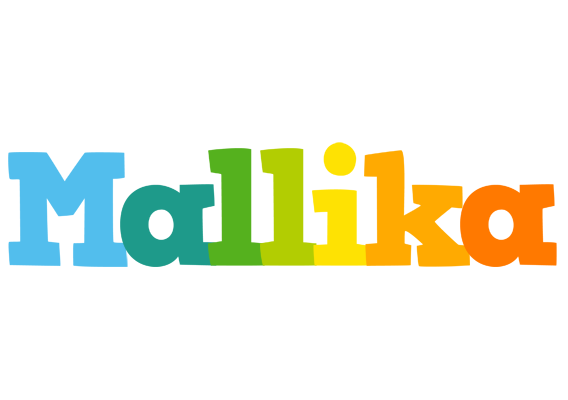 Mallika rainbows logo