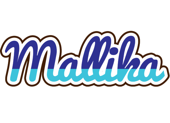 Mallika raining logo