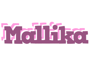 Mallika relaxing logo