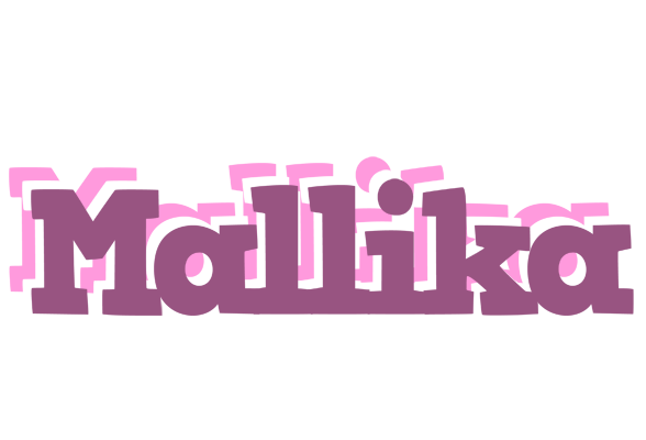 Mallika relaxing logo