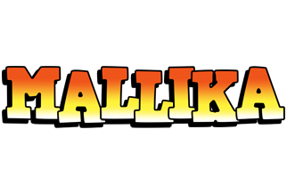 Mallika sunset logo