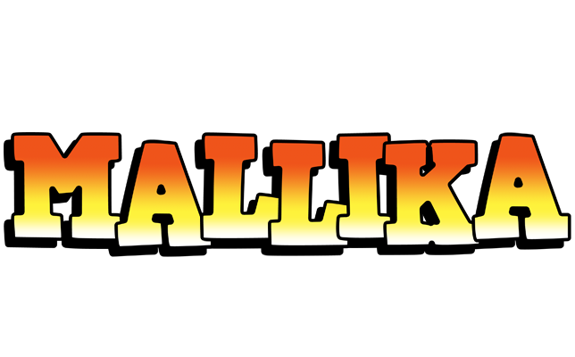 Mallika sunset logo