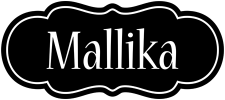 Mallika welcome logo