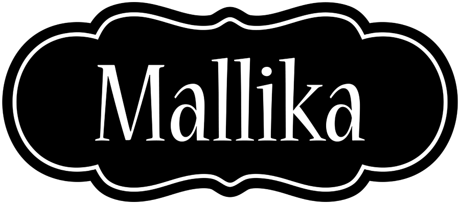 Mallika welcome logo