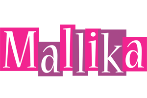 Mallika whine logo