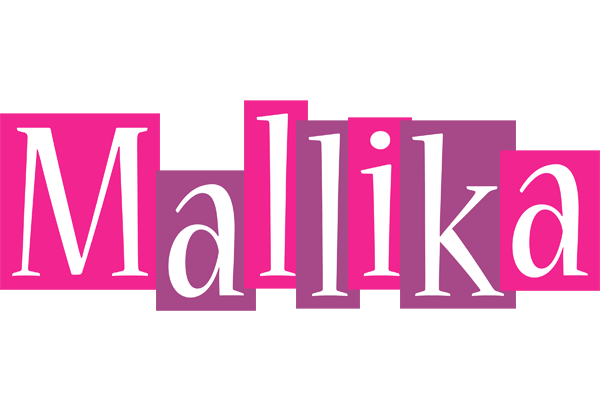 Mallika whine logo