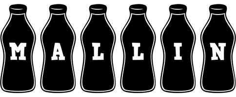 Mallin bottle logo