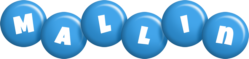 Mallin candy-blue logo